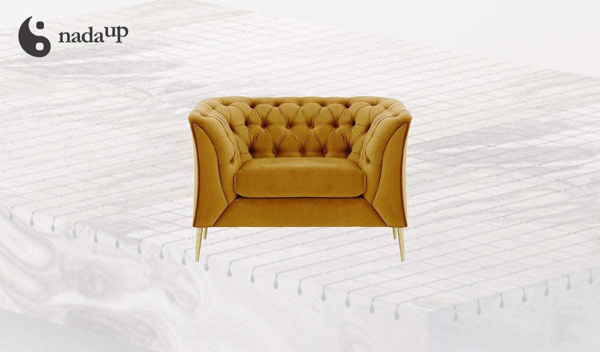 Sessel Chesterfield Modern aus medizinischem Schaumstoff