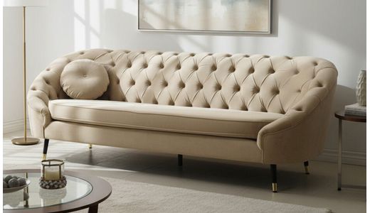 Gestepptes 2,5-Sitzer Sofa Kooper Gestepptes 2,5-Sitzer Sofa Kooper