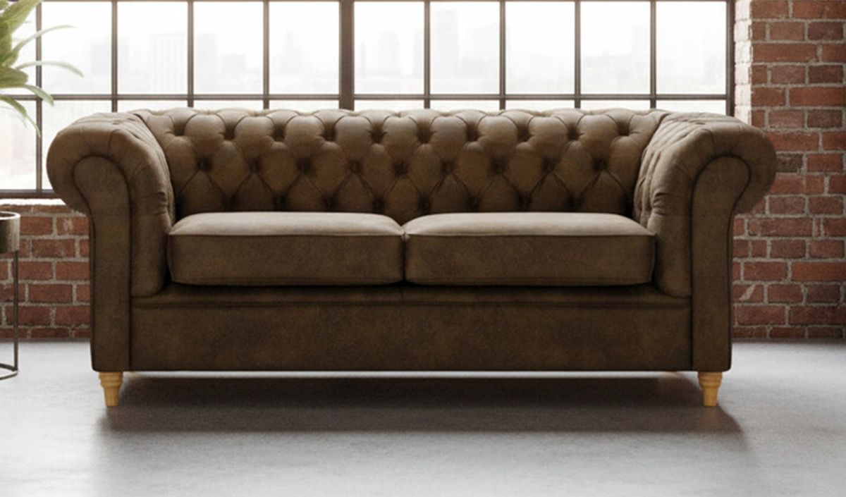 Dreisitzer-Sofa Chesterfield