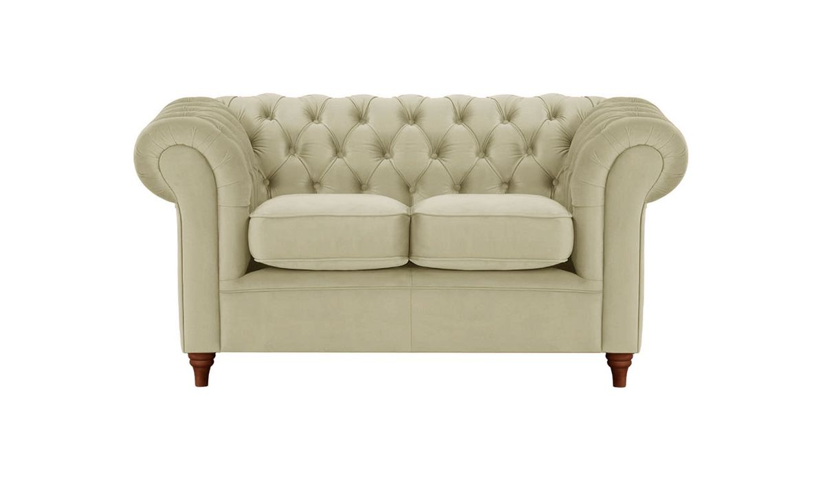 Zweisitzer Sofa Chesterfield