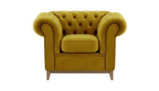 Sessel Chesterfield Wood