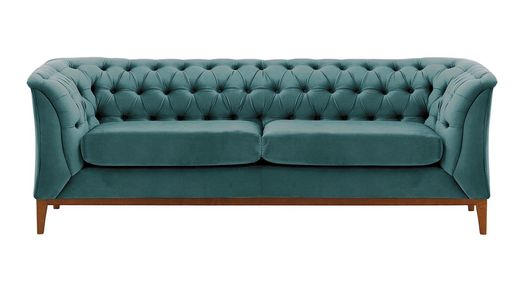 2,5-Sitzer Sofa Chesterfield Modern Wood