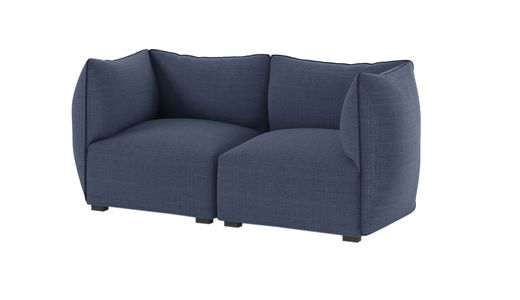Modul-Zweisitzer-Sofa Puzzle
