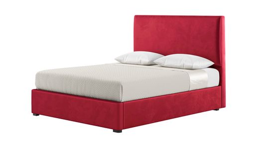 Polsterbett Darcy 180x200 mit glattem Kopfteil