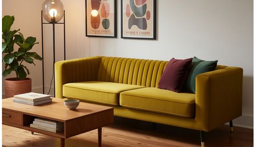 Dreisitzer-Sofa Slender Dreisitzer-Sofa Slender