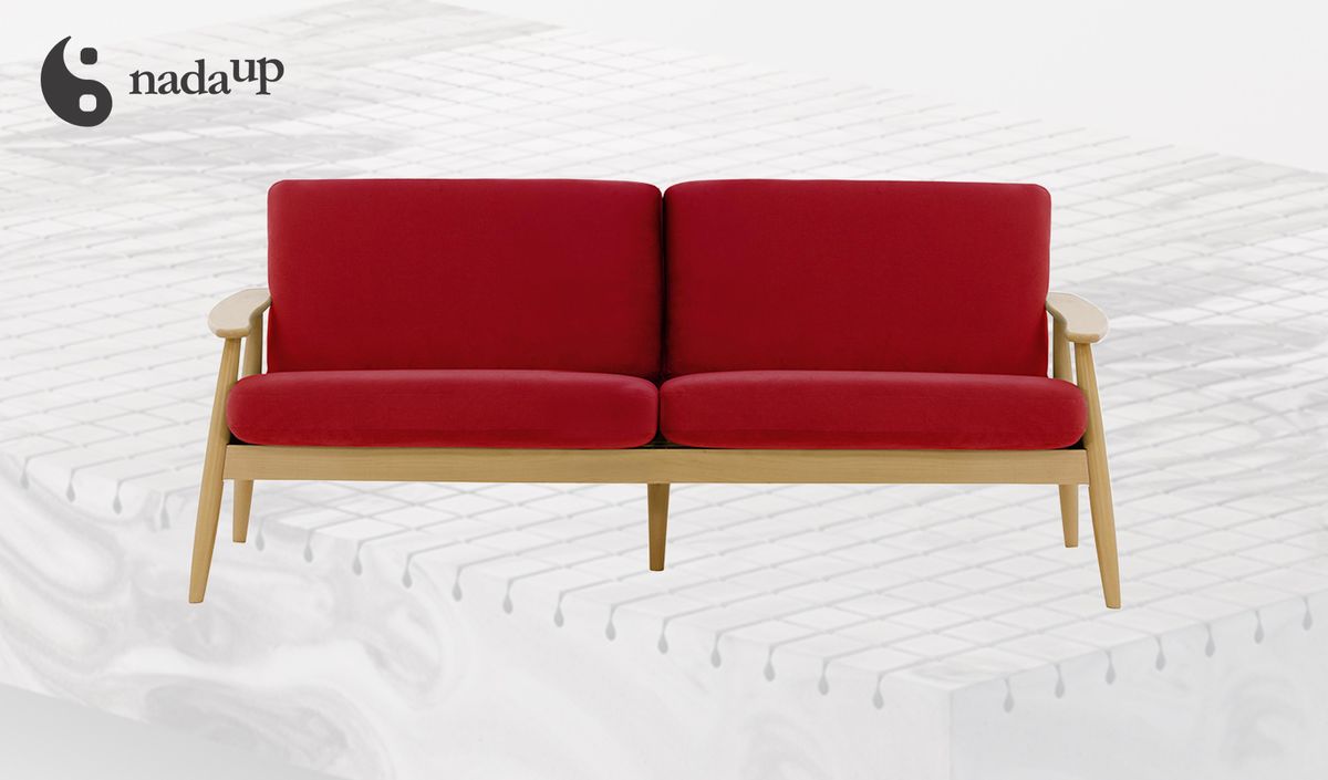 Dreisitzer Sofa Demure aus medizinischem Schaumstoff