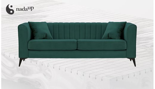 3-Sitzer Sofa Mary aus medizinischem Schaumstoff 3-Sitzer Sofa Mary aus medizinischem Schaumstoff