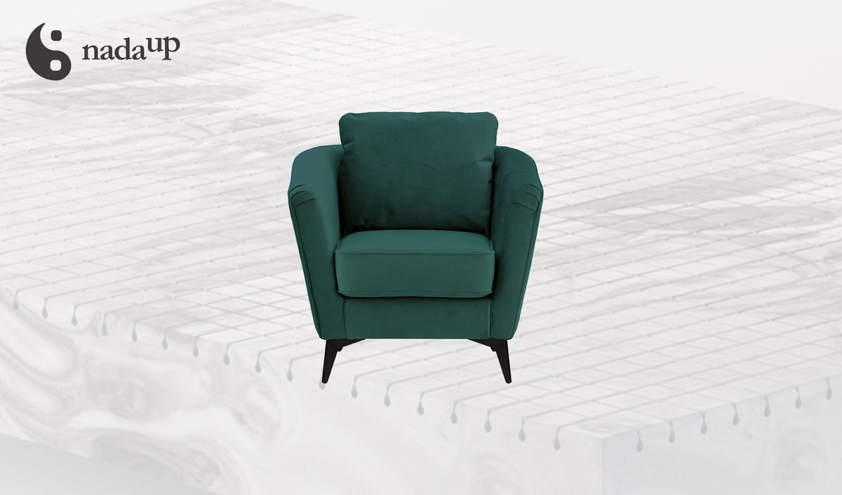 Dekorativer Sessel Mary aus medizinischem Schaumstoff