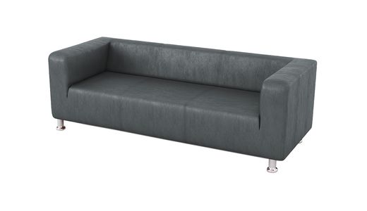 Dreisitzer-Sofa aus Ökoleder Scala