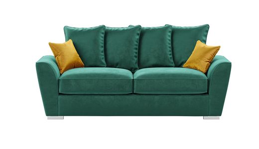 Dreisitzer-Sofa mit loser Rückenpolsterung Majestic