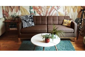 Welche Accessoires sollte man zu einem braunen Sofa wählen?